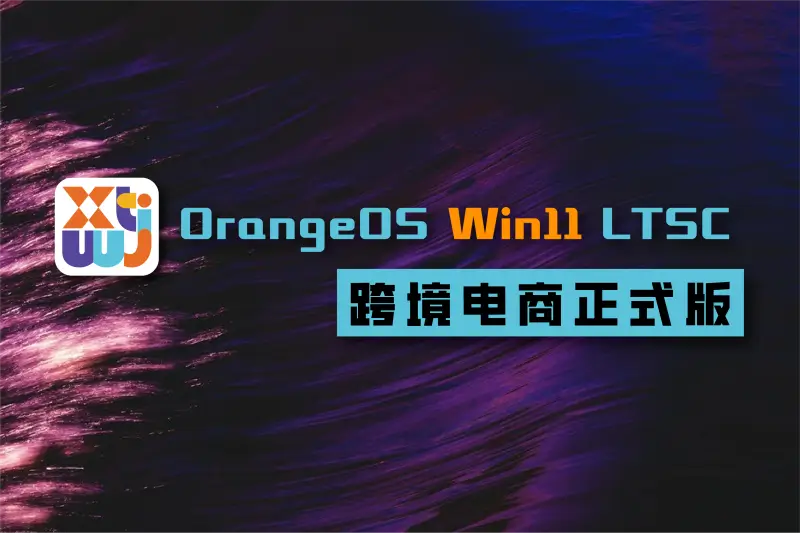 系统玩家OrangeOS Win11跨境电商版v2 1 OrangeOS Win11 LTSC 跨境电商正式版封面图